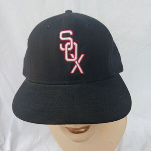 Vintage Chicago White Sox Hat Roman Pro Wool Size 7 5/8